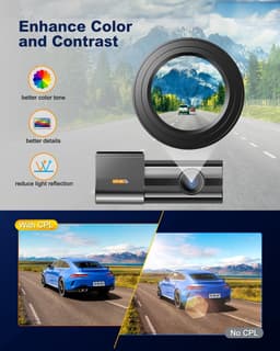 Dashcam voor de Auto - Autocamera - Rijrecorder - Autorijden — thumbnail 3