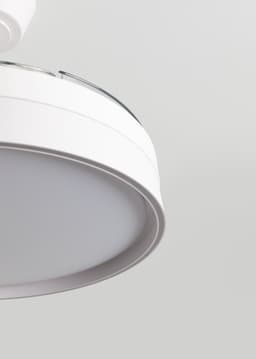 CREATE - Stille plafondventilator 40 W Ø107 cm met intrekbare bladen en LED-licht - M - Met licht - Afstandsbediening - WIND CLEAR EDGE — thumbnail 2