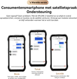 Blackview XPLORE 2 Satellite - Robuuste Smartphone - 5G - 36GB RAM - 256GB ROM - 6.78 inch - Robuuste Telefoon - Nachtzicht - Android 15 - NFC - GPS - Zwart — thumbnail 2