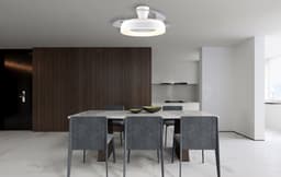 Trio - Plafondventilator VANSBRO - Wit - 106x106x29 cm — thumbnail 1