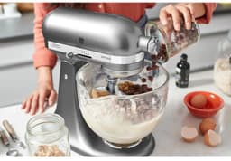 KitchenAid Artisan Serie - Staande Mixer - 300 W - Medaillon Zilver — thumbnail 4