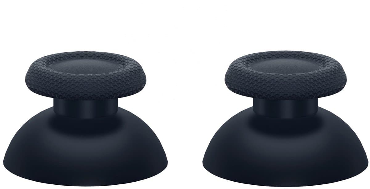 CLUTCHR - Vervangende Thumbsticks voor PS5 DualSense Controller – Set van 2 – Zwart – Analoge Joystick Sticks – Controller Reparatie — afbeelding 1