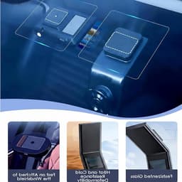 Zelfklevende Pads voor Dashcam - 12 Stuks met Antistatische Film, Dubbelzijdige Hechting voor Voorruit en Dashboard, Ideaal voor Vervanging en Nieuwe Plaatsing — thumbnail 3
