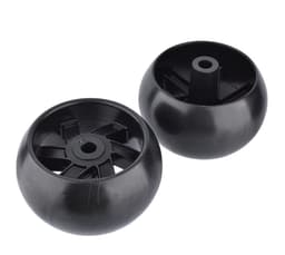 Dailygoods- Deck Wheel Vervanging - 5" Wiel - 2 Stuks - Hub Offset 3" - Boorgrootte 1/2" - Compatibel met Husqvarna - Graswiel — thumbnail 4