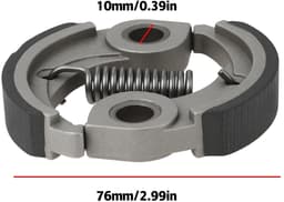 Dailygoods- Grasmaaier Koppeling - Vervangend Onderdeel - Compatibel met Kawasaki - Lengte 76 mm - Opening 10 mm - Duurzaam Materiaal — thumbnail 5