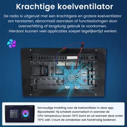 Hexinex - Autoradio Geschikt Voor Toyota Aygo/PEUGEOT 107/Citroen C1 2005-2014 - Android 15 2+64GB - Draadloos Apple Carplay & Android Auto - — thumbnail 5
