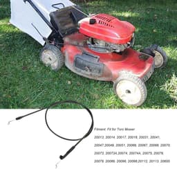 Dailygoods- Remkabel 147,32 cm - Geschikt voor Toro Maaier 20013/20014/20017 - Onderdeelnummer 104-8676 - Duurzaam materiaal - Betrouwbaar en praktisch - Kabel — thumbnail 5