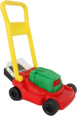 QIN® Grasmaaier Speelgoed - Kruiwagen Speelgoed - Grasmaaier Kinderen - meerkleurig- 55cm x 28cm x 50cm — thumbnail 1