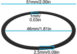 Dailygoods - 5 Stuks Grasmaaier Carburateur O-Ring Pakking - Compatibel met Tecumseh — thumbnail 4
