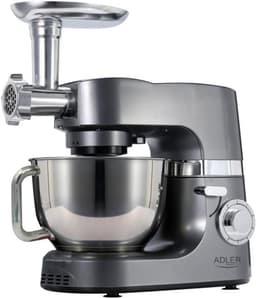Keukenmachine Planet - Mixer Robot - Bakken en Koken - Krachtige Motor - 7 Liter Kom - Zilver — thumbnail 1