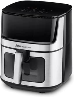 Airfryer - Heteluchtfriteuse - Gezond Koken - Dubbele Zone Functionaliteit - 8 Liter - Zwart — thumbnail 1