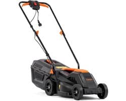 FUXTEC Grasmaaie rElektrisch FX-RME33 – 33 cm Maaibreedte – 30 L Grasopvangbak – Maaihoogte 20–60 mm – 9 kg – Met Netsnoer