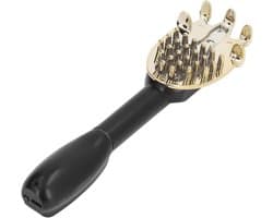 Electric Rear Scratches, Electric Rear Cratcher Expanding To 18 Inch Itch Relief One-hand Scratchers with Long Handle Body Scratch Massage Tool for (Black)