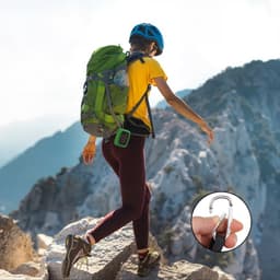 Beschermhoes geschikt voor JBL Go 5 Bluetooth Speaker - Meerdere Kleuren - Schokbestendig - Krasbestendig - Siliconen - Hoesje - Case - Bescherming - Groen — thumbnail 2