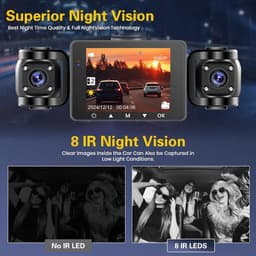 USB-dashcam voor Android-autoradio Waterdichte mini-autocamera Auto-recorder Nachtzicht Dashcam Loop-opname met G-sensor Videorecorder 170掳 groothoek met 64G SD-kaart — thumbnail 5