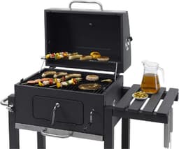 1164 Toronto Click Grillwagen, houtskoolgrill, model 2019, antraciet/roestvrij staal — thumbnail 4