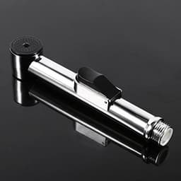 Shattaf, douchekop en toiletbidet, 2 stuks, draagbaar, verchroomd, ABS verchroomd, badkamer thuis — thumbnail 4