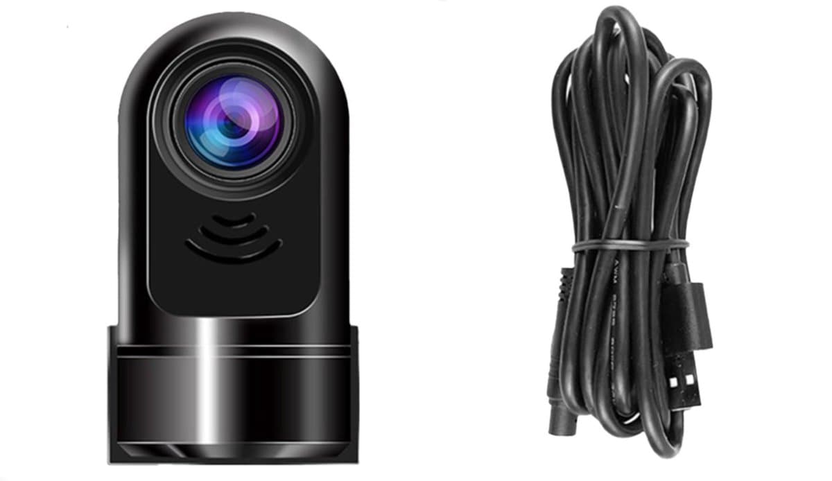 Mini ADAS Ingebouwde Camera 1080P HD – 360° Draaibaar – Voorcamera met Rijassistent – 24-uurs Parkeermodus – Bewegingsbewaking – Nachtzicht – Loopopname — afbeelding 1
