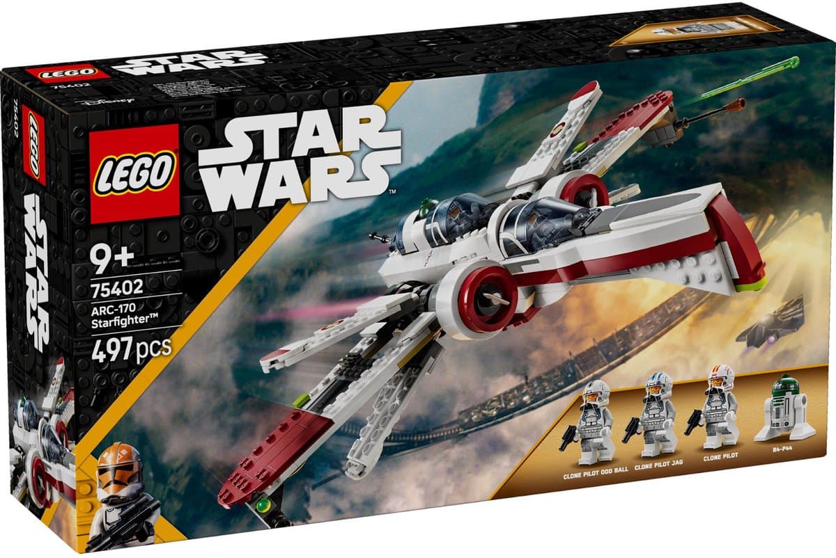 Lego Star Wars 75402 Arc-170 Starfighter Bouwstenen — afbeelding 1