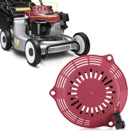 Grasmaaier Trekstarter - Terugspoelset Starter - Motor Starten - Directe Vervanging - 21x17.5x4 cm - Zwart Rood — thumbnail 1