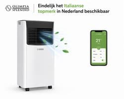 Mobiel Airco 10.000 BTU – WiFi – Compact & Krachtig – Ideaal voor Woonkamer Slaapkamer – Olimpia Splendid Compact 10 Koele slaapkamer Koele woonkamer