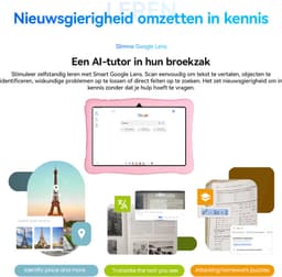 OSCAL KIDO2 - Tablet - Kindertablet - 16GB RAM - 64GB ROM - 10.1 inch - 6600mAh - Android 16 - Ouderlijk Toezicht App - Oogzorgmodus - Inclusief Beschermhoes - Blauw — thumbnail 3