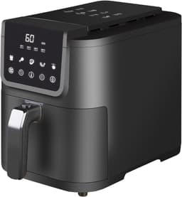 REN® Airfryer xl - Airfryer xxl - Heteluchtfriteuse - Zwart - 40cm x 23cm x 29cm — thumbnail 1