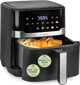 Digitale Heteluchtfriteuse - Airfryer XXL - Gezond Frituren - 10 Automatische Programma's - 6.5 Liter - Zwart — thumbnail 1