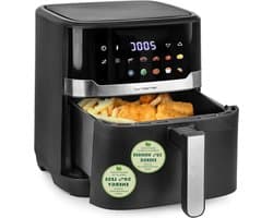 Digitale Heteluchtfriteuse - Airfryer XXL - Gezond Frituren - 10 Automatische Programma's - 6.5 Liter - Zwart