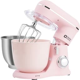 Keukenmachine 1300W - Staande Mixer - 10 Snelheden - Dubbele Mengkom 4,5L + 5L - Roze — thumbnail 1