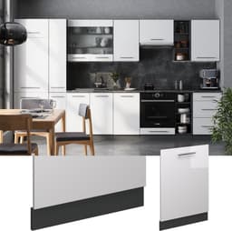Vaatwasser Paneel Wit Hoogglans 60 cm voor Inbouw - Universele Machine Afdekplaat — thumbnail 5
