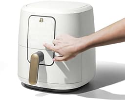 Airfryer met Touchscreen - Heteluchtfriteuse - Snelle Maaltijden Bereiden - Krachtig 1700 Watt Systeem - 227 Kwarts - Wit — thumbnail 4