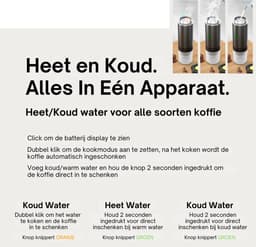 Draagbaar Koffiezetapparaat voor Onderweg - Draadloos voor in de Auto - 12 Volt - Espresso - Nespresso - Dolce Gusto - Capsule Koffie - Gemalen Koffie - Cups - Oplaadbaar - Groen — thumbnail 3