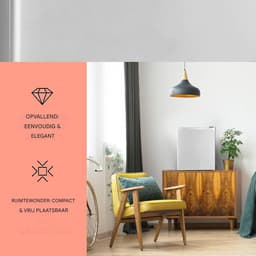 White-label Mini Koelkast - Minibar - Skincare Fridge - Zilver — thumbnail 5