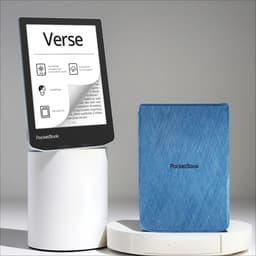 PocketBook Verse e-reader Bright Blue – 6 inch – 8 GB + Blauw Hoesje – voordeelbundel — thumbnail 1