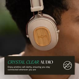 HOUSE OF MARLEY EM-JH135-CE On-ear Draadloze hoofdtelefoon Cream — thumbnail 4