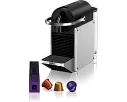 De'Longhi Nespresso Pixie EN127.S - Koffiecupmachine - Zilver