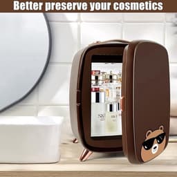 Mini Fridge for Drinks - Mini Koelkast - Mini Koelkasten - Mini Fridge - Minibar - Kleine Koelkast — thumbnail 4