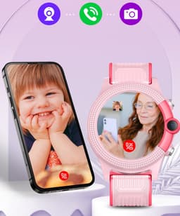 Watcher VI touch 4G smartwatch - kinder GPS horloge - met camera - incl. SIM-kaart - blauw — thumbnail 5