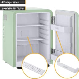 Equivera Mini Fridge for Drinks - Kleine Koelkast - Mini Koelkasten - Minibar - Mini Fridge - Mini Koelkast - Mini Koelkastje - Must have voor in Huis! — thumbnail 5
