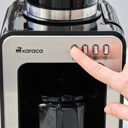 Karaca Grindmaestro - Filterkoffiezetapparaat met Ingebouwde Molen - 0,5L - 600W - Inox — thumbnail 3