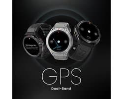 HiFuture Active Smartwatch - Zwart/Geel - 1.43" amoled scherm
