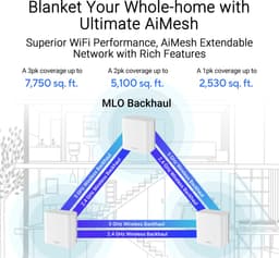 ASUS ZenWiFi BD4 Dual-band (2,4 GHz / 5 GHz) Wi-Fi 7 (802.11be) wit 2 intern — thumbnail 4