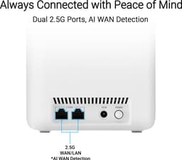 ASUS ZenWiFi BD4 (2-pack EU+UK) dual-band (2,4 GHz / 5 GHz) Wi-Fi 7 (802.11be) wit intern — thumbnail 4