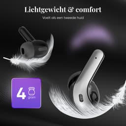 Fitbeats X15 - Oortjes draadloos - Bluetooth oordopjes - Sport oordopjes - Sport oortjes - Oordopjes - Earbuds - Geschikt voor Apple Iphone Samsung Android - IPX7 waterbestendig - 35 uur afspeel tijd — thumbnail 4