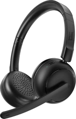 Noise Buddies Dialog Headset met Microfoon- ANC + ENC - Bluetooth - Multipoint connectie - voor werk - Voor Laptop, computer en telefoon - 54 uur batterij - Draadloze Koptelefoon — thumbnail 1