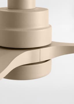 CREATE - Stille plafondventilator van 40 W met technische ABS-bladen, verkrijgbaar in verschillende maten - M - Met licht - Afstandsbediening - WIND STYLANCE — thumbnail 2