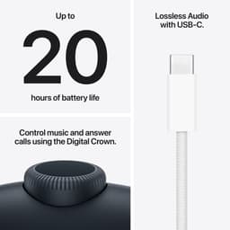 Apple AirPods Max - Draadloze Bluetooth Koptelefoon - USB-C - Paars — thumbnail 2