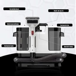 SVN® Tapijtreiniger machine - Tapijtreiniger - Tapijtreiniger apparaat - Wit - ‎20cm x 39cm x 30cm — thumbnail 4
