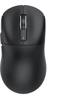 Attack Shark X3 Zwart draadloze gaming muis PAW3395, superlicht 49 g, 26.000 DPI, tri mode 2.4G Bluetooth en USB C, 200 uur batterij, programmeerbare knoppen — thumbnail 1